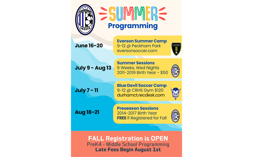 Summer Programming